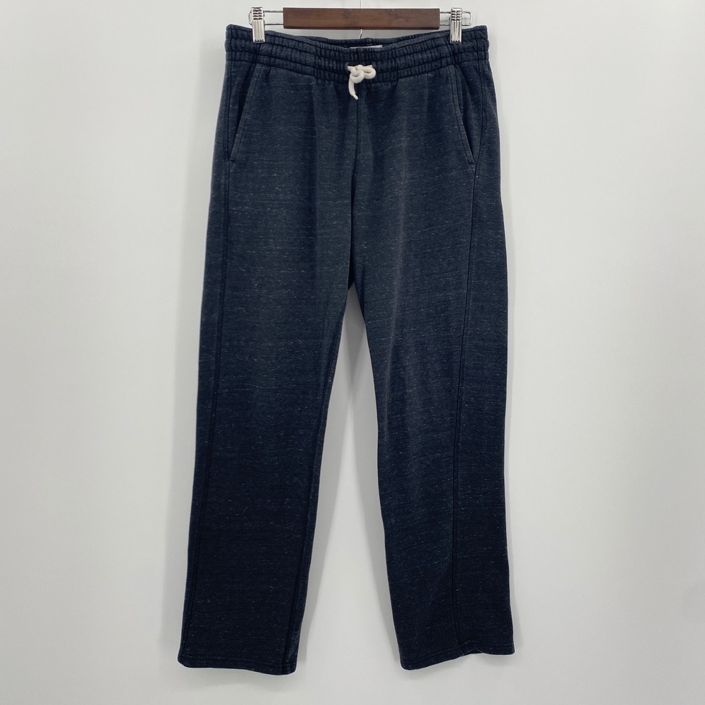 Old Navy Sweatpants Mens M Gray Fleece Straight Leg Relaxed Lounge Gym Sport
